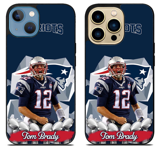 Tom Brady NFL Patriots iPhone 14 | 14 Plus | 14 Pro | 14 Pro Max Case