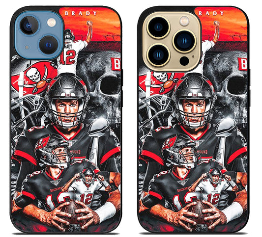 Tom Brady Tampa Bay Buccaneers Collage iPhone 14 | 14 Plus | 14 Pro | 14 Pro Max Case