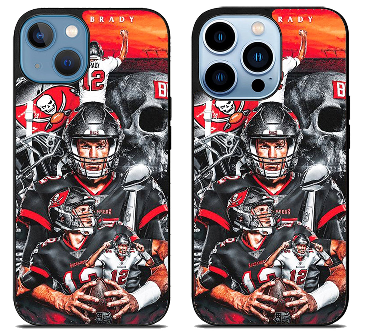 Tom Brady Tampa Bay Buccaneers Collage iPhone 13 | 13 Mini | 13 Pro | 13 Pro Max Case