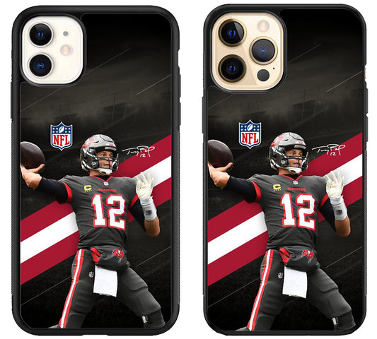 Tom Brady Tampa Bay Buccaneers Signature iPhone 12 | 12 Mini | 12 Pro | 12 Pro Max Case