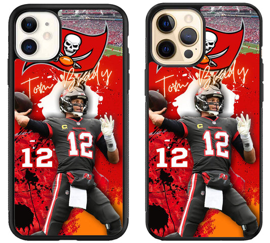 Tom Brady Tampa Bay Buccaneers Style iPhone 12 | 12 Mini | 12 Pro | 12 Pro Max Case