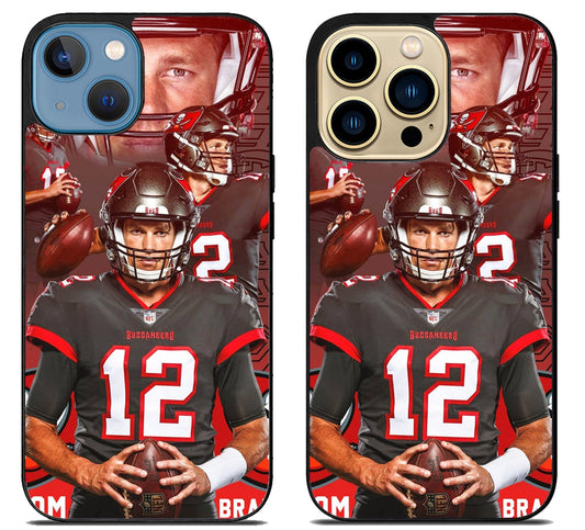 Tom Brady Buccaneers Wallpaper iPhone 14 | 14 Plus | 14 Pro | 14 Pro Max Case