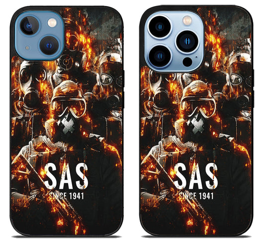 Tom Clancy Rainbow Six Siege SAS iPhone 13 | 13 Mini | 13 Pro | 13 Pro Max Case