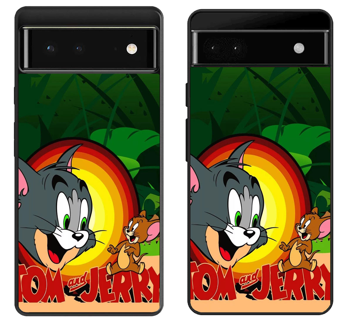 Tom and Jerry Wallpaper Google Pixel 6 | 6A | 6 Pro Case