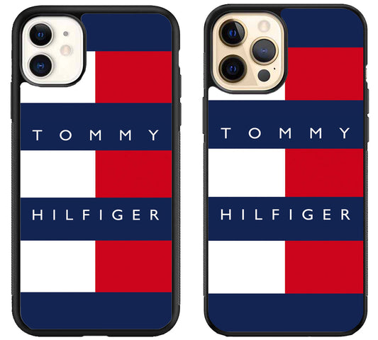 Tommy Hilfiger Logo iPhone 12 | 12 Mini | 12 Pro | 12 Pro Max Case