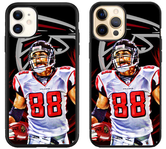 Tony Gonzalez Falcons iPhone 12 | 12 Mini | 12 Pro | 12 Pro Max Case