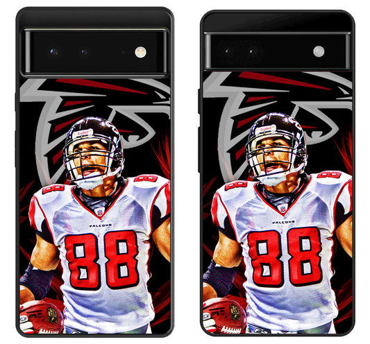 Tony Gonzalez Falcons Google Pixel 6 | 6A | 6 Pro Case