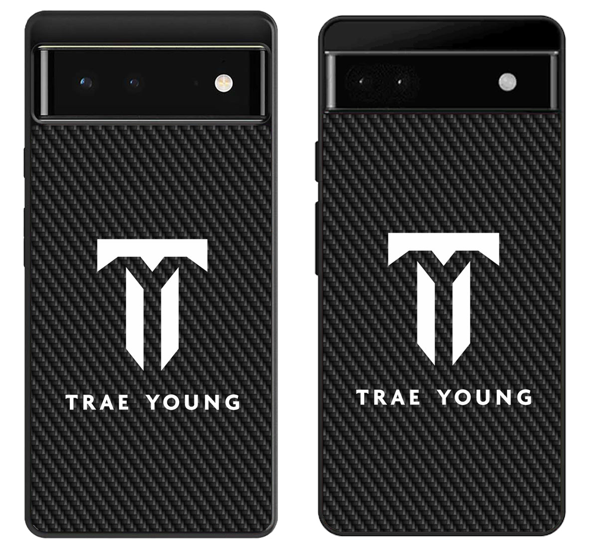 Trae Young Logo Carbon Google Pixel 6 | 6A | 6 Pro Case