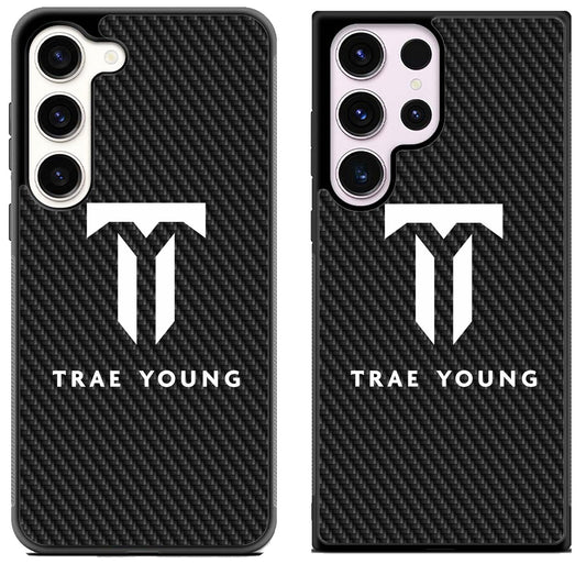 Trae Young Logo Carbon Samsung Galaxy S23 | S23+ | S23 Ultra Case