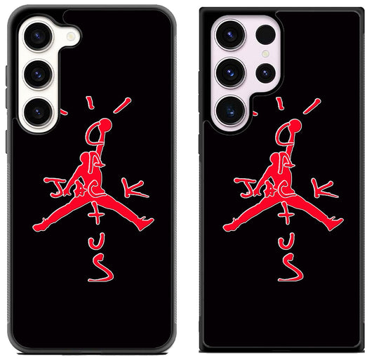 Travis Scott Jack Cactus X Jordan Red Samsung Galaxy S23 | S23+ | S23 Ultra Case