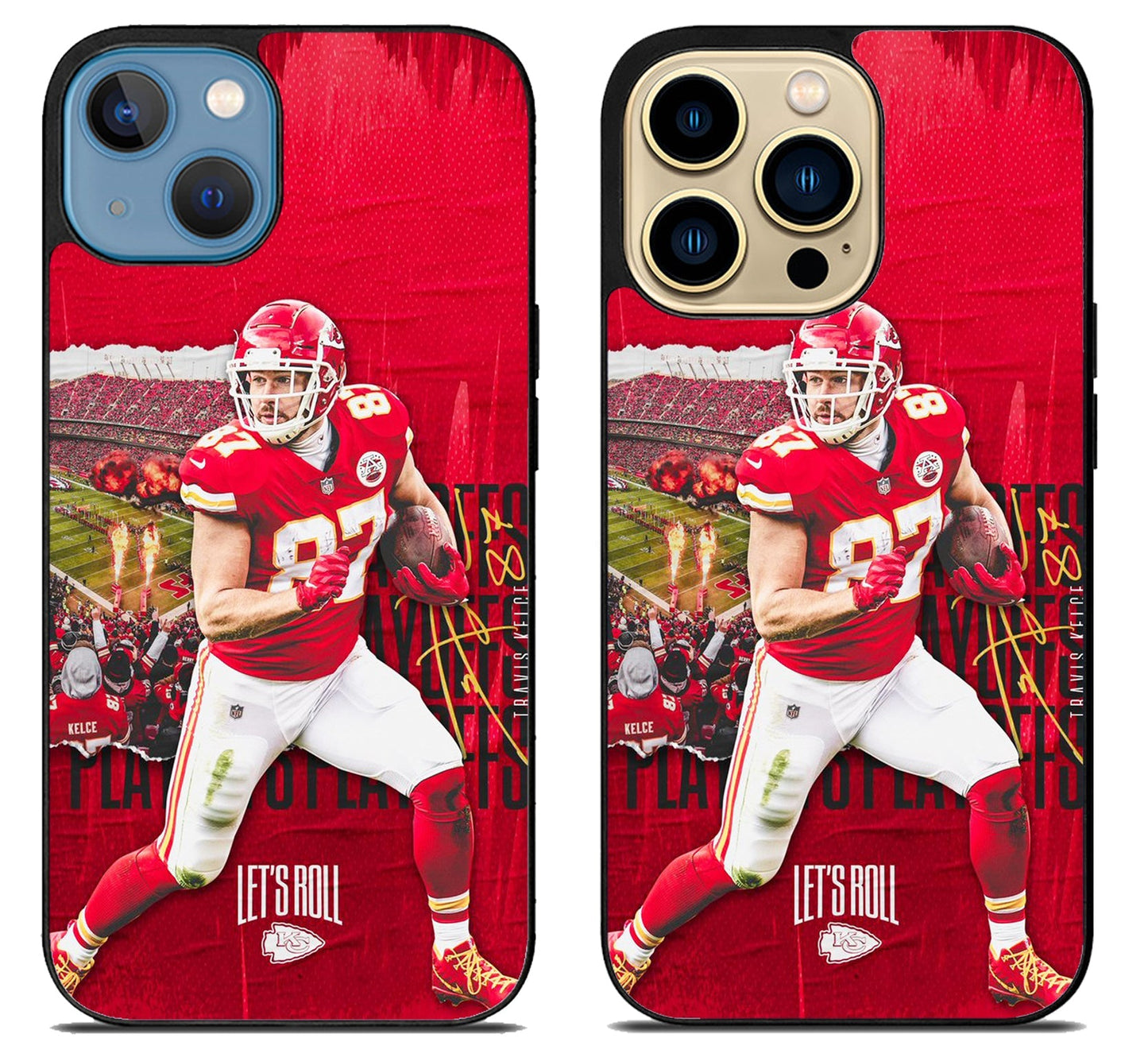Travis kelce Kc Chiefs Style iPhone 14 | 14 Plus | 14 Pro | 14 Pro Max Case