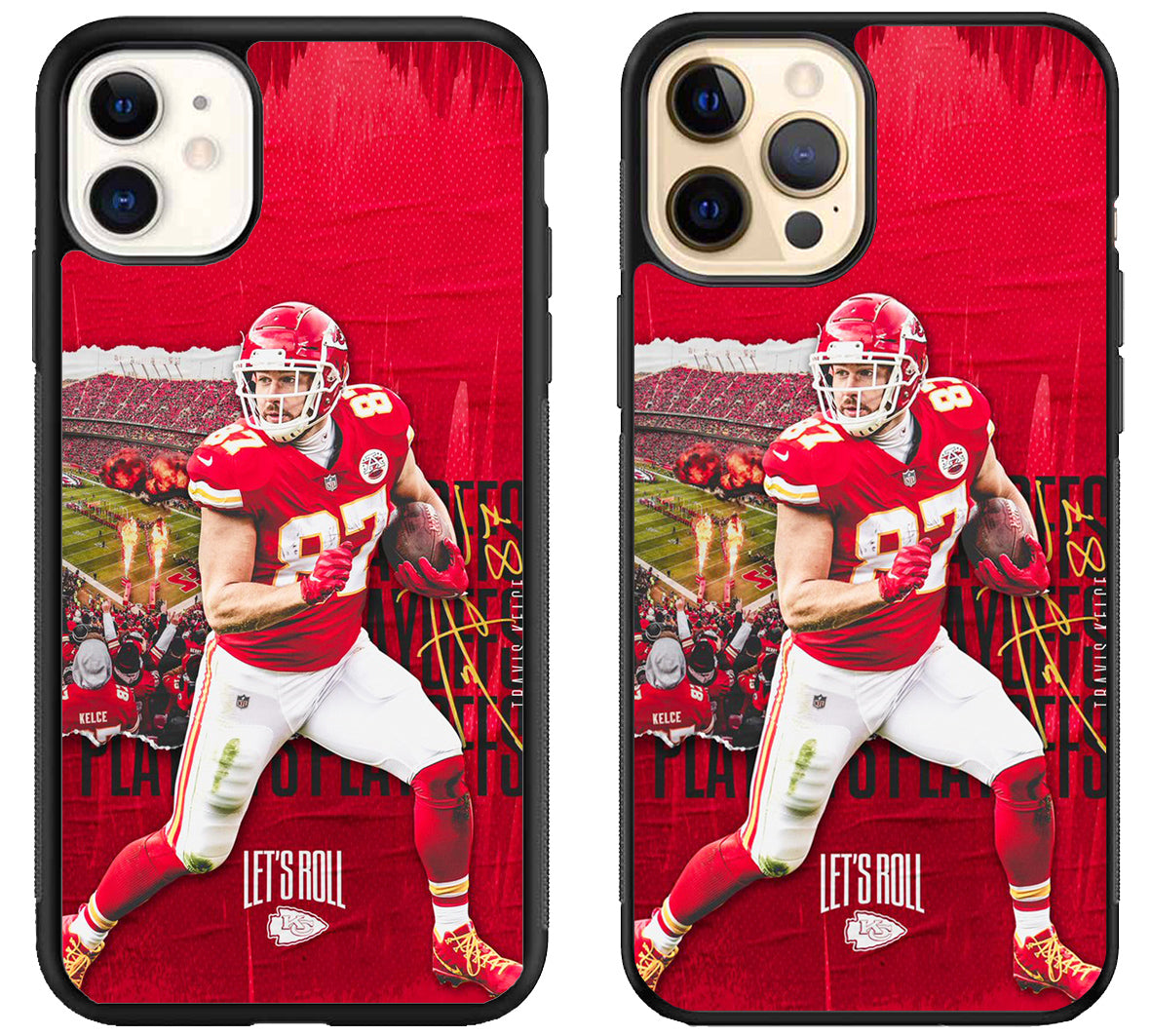 Travis kelce Kansas City Chiefs Style iPhone 12 | 12 Mini | 12 Pro | 12 Pro Max Case