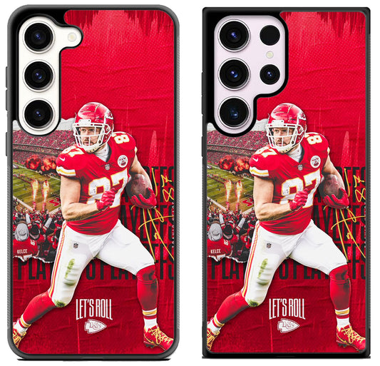 Travis kelce Kansas City Chiefs Style Samsung Galaxy S23 | S23+ | S23 Ultra Case
