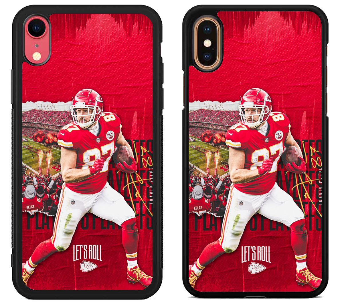 Travis kelce Kc Chiefs Style iPhone X | Xs | Xr | Xs Max Case