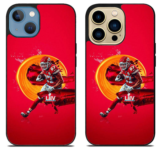 Travis kelce Kc Chiefs Wallpaper iPhone 14 | 14 Plus | 14 Pro | 14 Pro Max Case