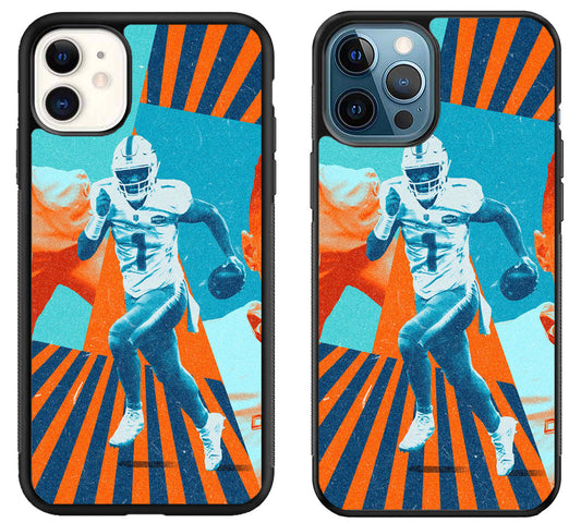 Tua Tagovailoa Miami Dolphins Cool iPhone 11 | 11 Pro | 11 Pro Max Case