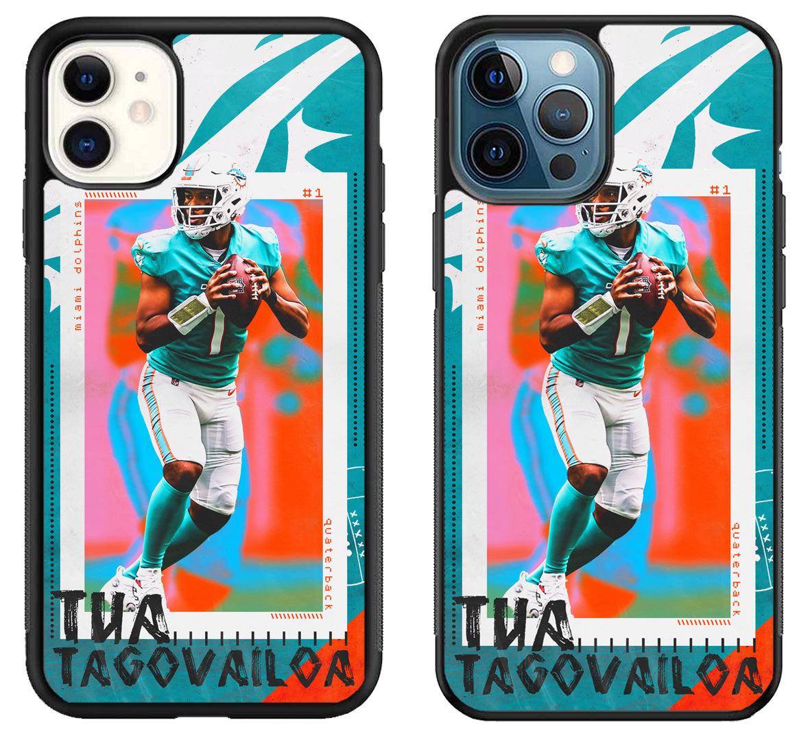 Tua Tagovailoa Miami Dolphins Style iPhone 11 | 11 Pro | 11 Pro Max Case