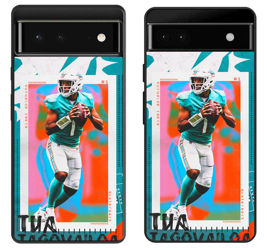 Tua Tagovailoa Miami Dolphins Style Google Pixel 6 | 6A | 6 Pro Case