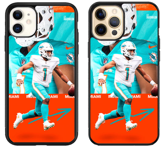 Tua Tagovailoa Miami Dolphins  iPhone 12 | 12 Mini | 12 Pro | 12 Pro Max Case