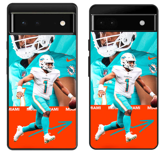 Tua Tagovailoa Miami Dolphins Google Pixel 6 | 6A | 6 Pro Case