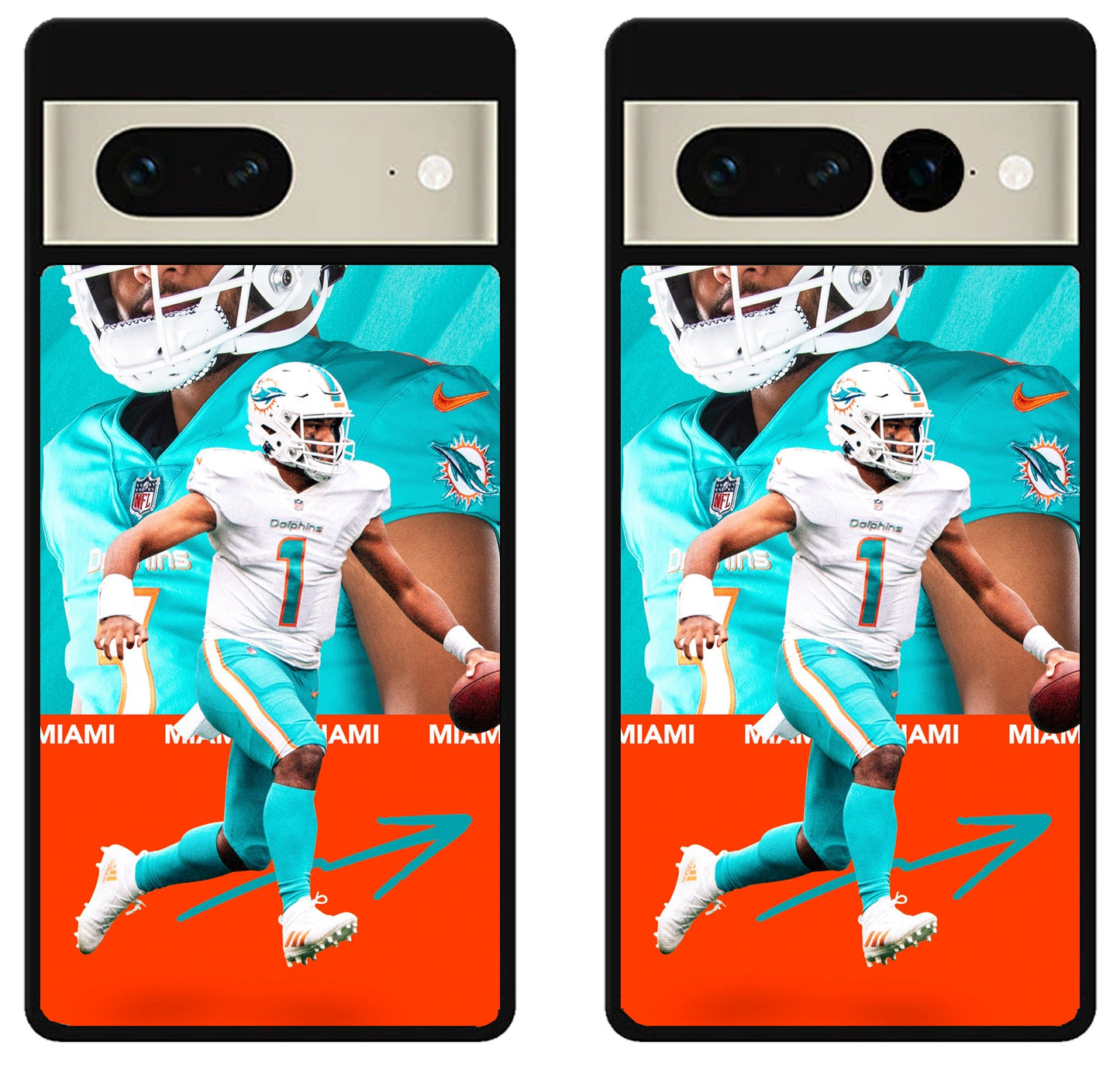 Tua Tagovailoa Miami Dolphins Google Pixel 7 | 7 Pro Case