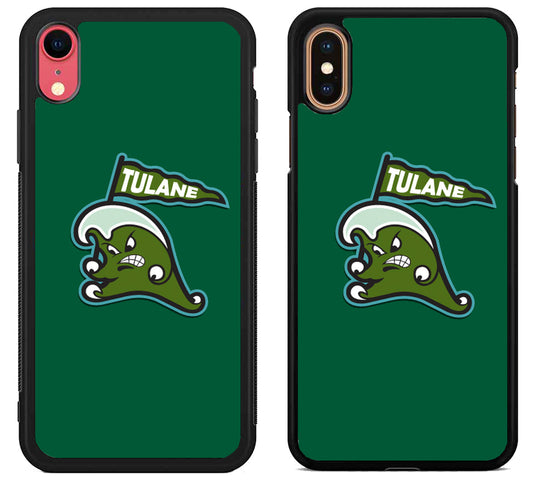 Tulane Green Wave Logo iPhone X | Xs | Xr | Xs Max Case