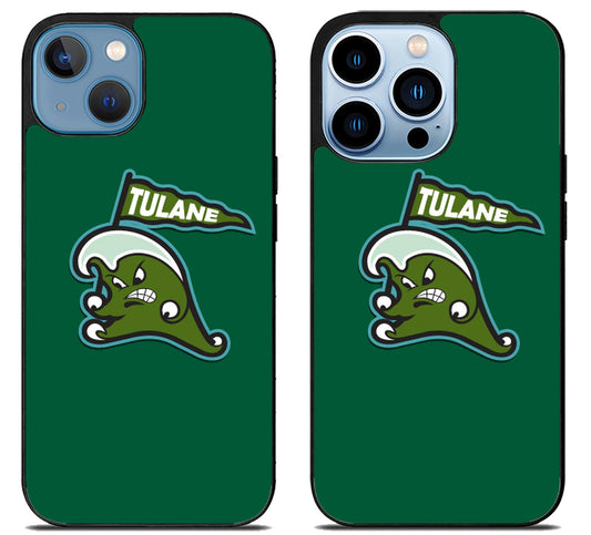 Tulane Green Wave Logo iPhone 13 | 13 Mini | 13 Pro | 13 Pro Max Case
