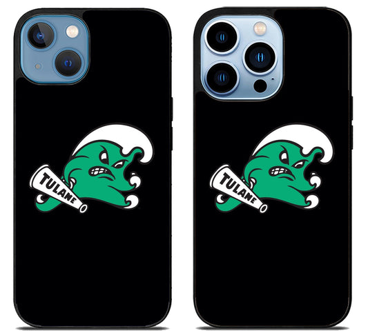 Tulane Green Wave Cover iPhone 13 | 13 Mini | 13 Pro | 13 Pro Max Case