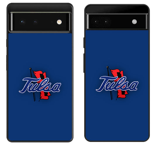 Tulsa Golden Hurricane Logo Google Pixel 6 | 6A | 6 Pro Case