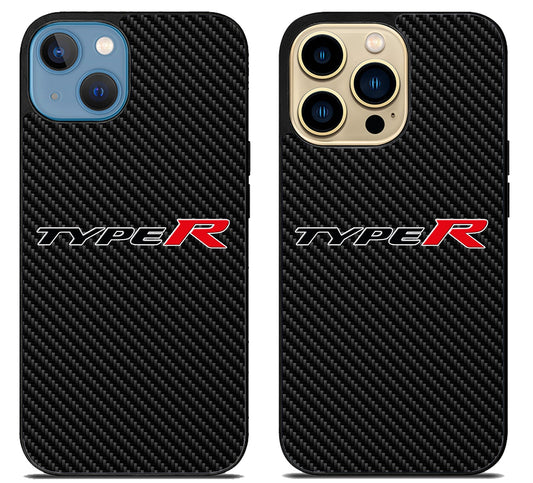 Type R Honda Carbon iPhone 14 | 14 Plus | 14 Pro | 14 Pro Max Case