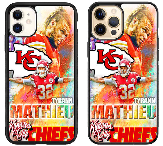 Tyrann Mathieu Chiefs iPhone 12 | 12 Mini | 12 Pro | 12 Pro Max Case