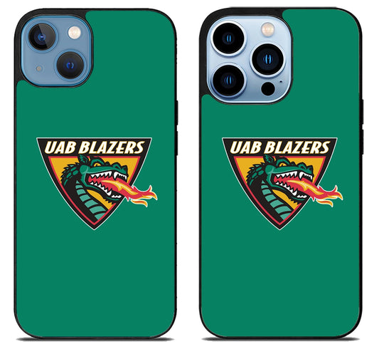 UAB Blazers Logo iPhone 13 | 13 Mini | 13 Pro | 13 Pro Max Case