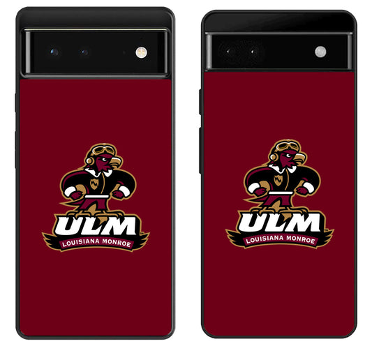 ULM Louisiana Monroe Warhawks University Google Pixel 6 | 6A | 6 Pro Case