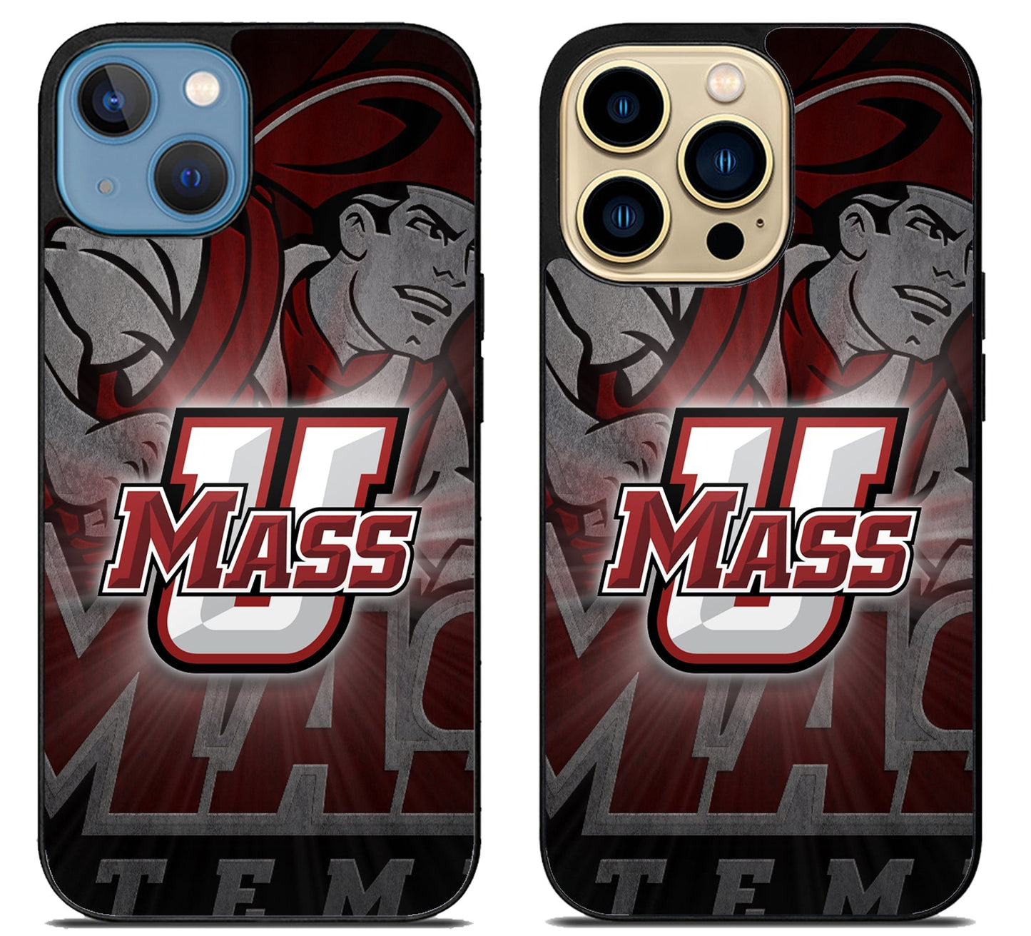 UMass Minutemen Wallpaper iPhone 14 | 14 Plus | 14 Pro | 14 Pro Max Case