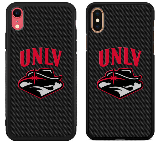 UNLV Rebels Carbon iPhone X | Xs | Xr | Xs Max Case