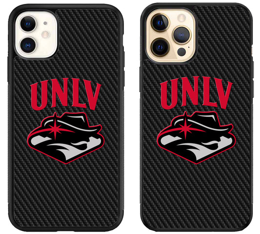 UNLV Rebels Carbon iPhone 12 | 12 Mini | 12 Pro | 12 Pro Max Case