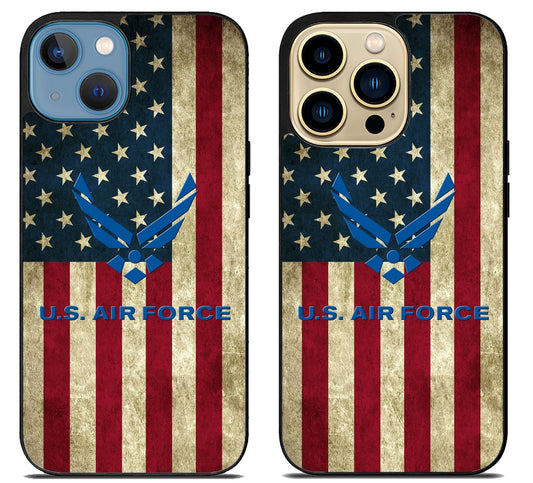 US Air Force Flag iPhone 14 | 14 Plus | 14 Pro | 14 Pro Max Case