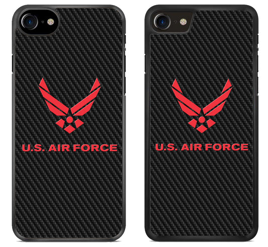 US Air Force Red Carbon iPhone SE 2020 | iPhone SE 2022 Case