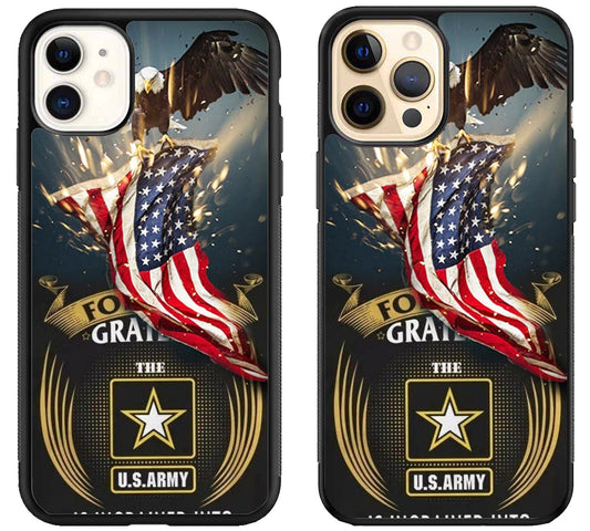 US Army Amrican Eagle iPhone 12 | 12 Mini | 12 Pro | 12 Pro Max Case