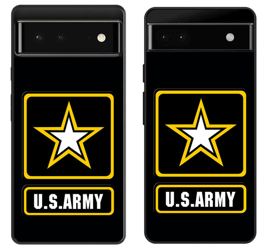 US Army Black Google Pixel 6 | 6A | 6 Pro Case