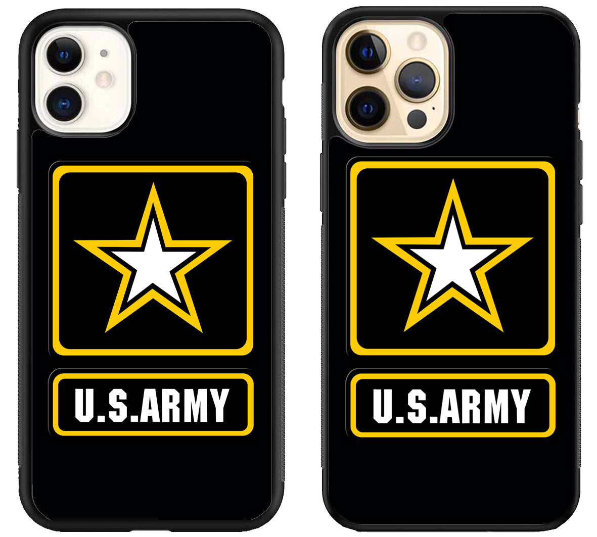 US Army Black iPhone 12 | 12 Mini | 12 Pro | 12 Pro Max Case
