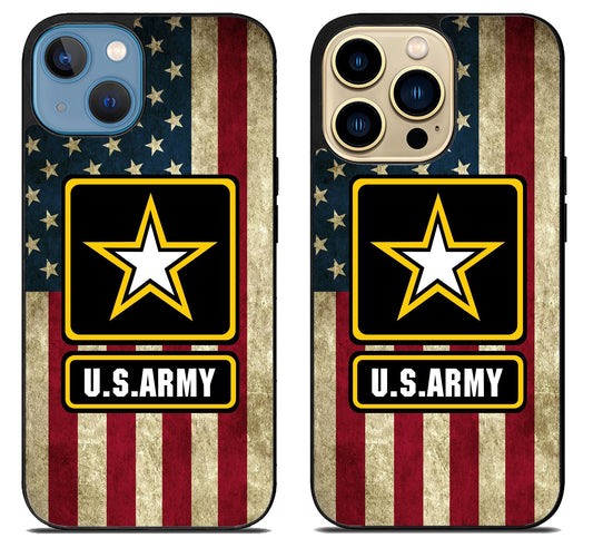 US Army Logo Flag iPhone 14 | 14 Plus | 14 Pro | 14 Pro Max Case