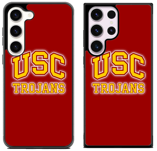 USC Trojans Logo Red Samsung Galaxy S23 | S23+ | S23 Ultra Case