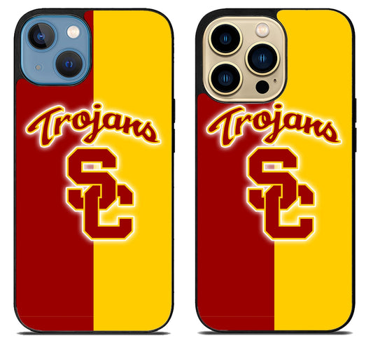 USC Trojans Red And Yellow iPhone 14 | 14 Plus | 14 Pro | 14 Pro Max Case
