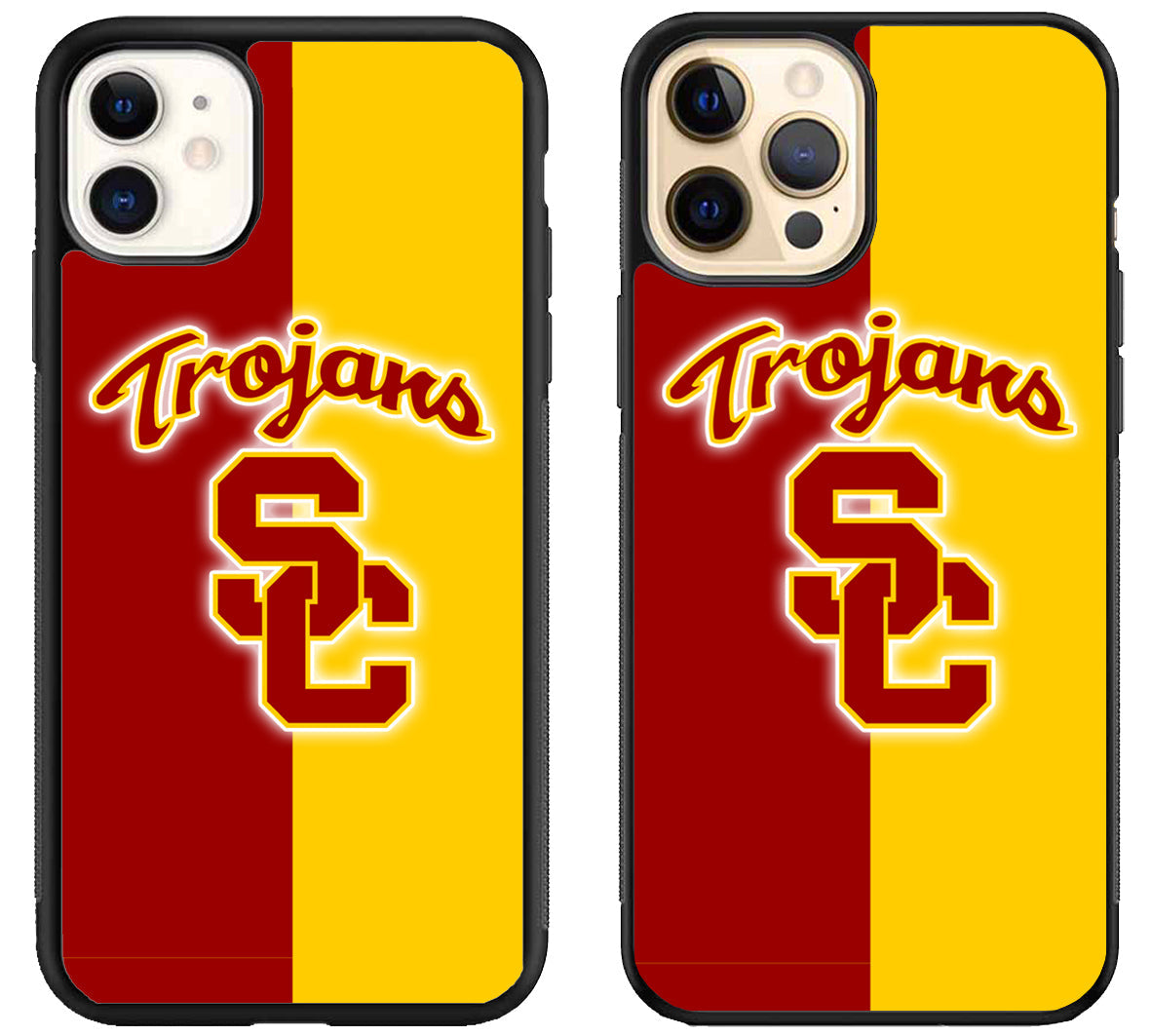 USC Trojans Red And Yellow iPhone 12 | 12 Mini | 12 Pro | 12 Pro Max Case