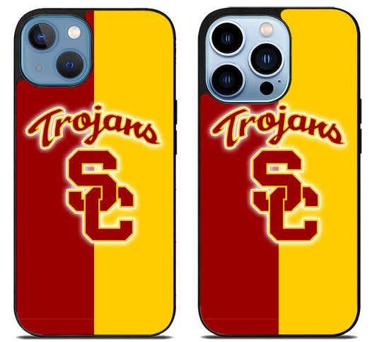 USC Trojans Red And Yellow iPhone 13 | 13 Mini | 13 Pro | 13 Pro Max Case