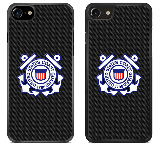 US Coast Guard Logo Carbon iPhone SE 2020 | iPhone SE 2022 Case