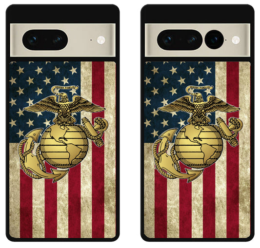 US Marine Corps Flag Google Pixel 7 | 7 Pro Case