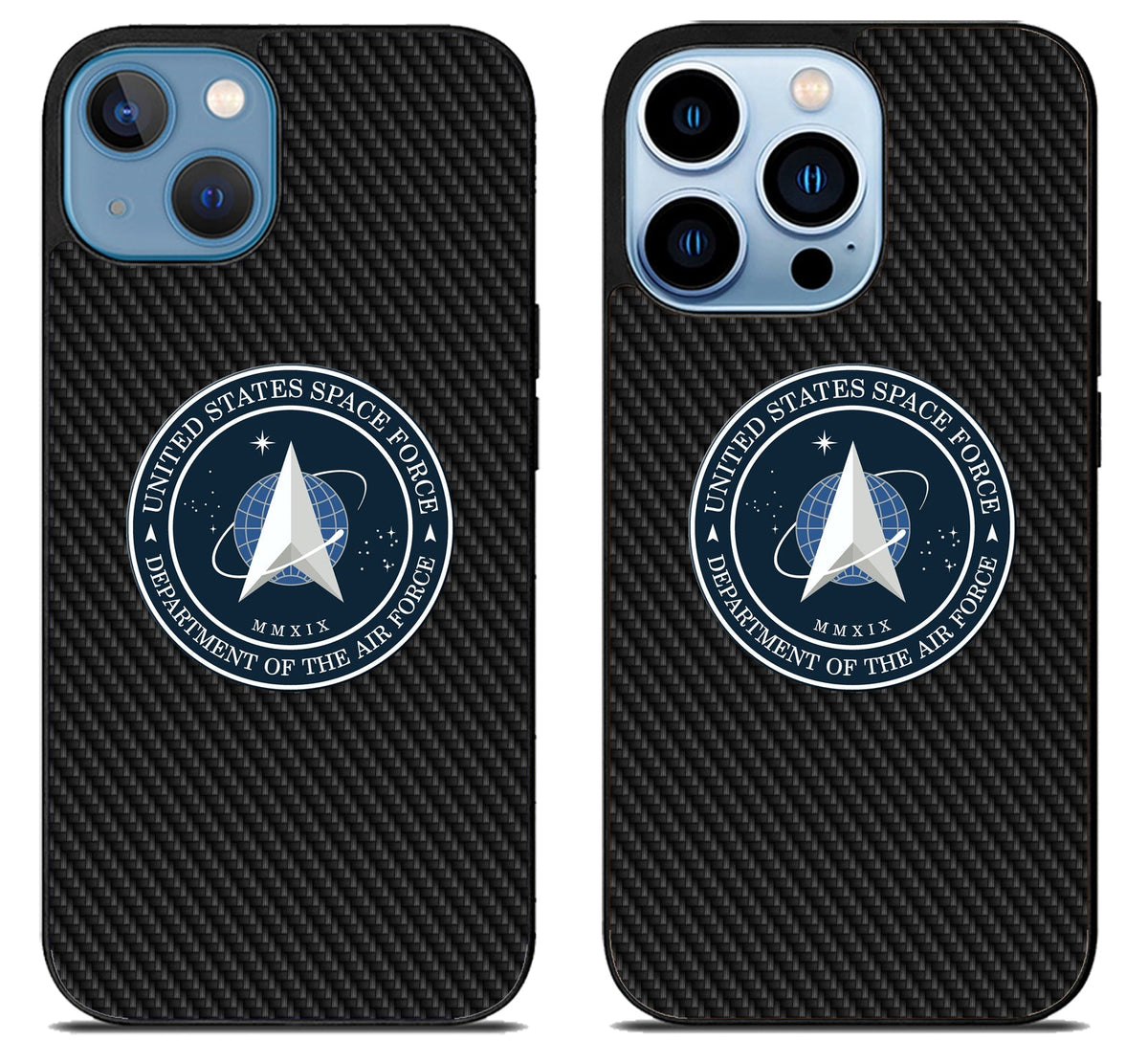 US Space Air Force Carbon iPhone 13 | 13 Mini | 13 Pro | 13 Pro Max Case