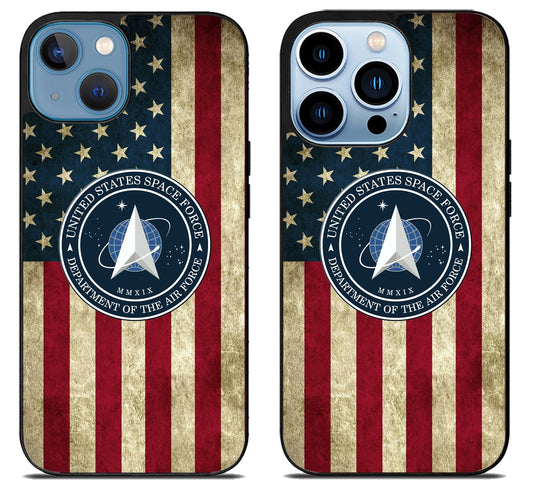 US Space Air Force Flag iPhone 13 | 13 Mini | 13 Pro | 13 Pro Max Case